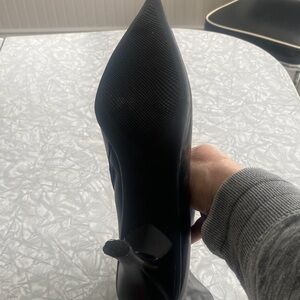 Sleek Black Women's Heels